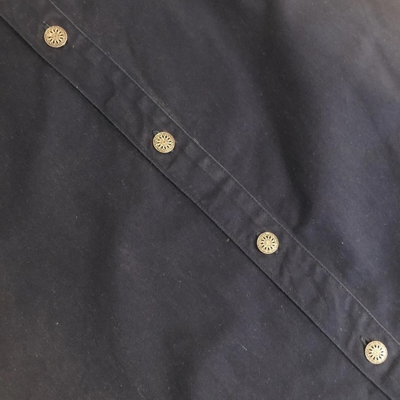 90’s Kiko-mo size 11/12 100% cotton light denim long column navy maxi skirt - Picture 6 of 12